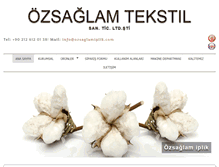 Tablet Screenshot of ozsaglamiplik.com